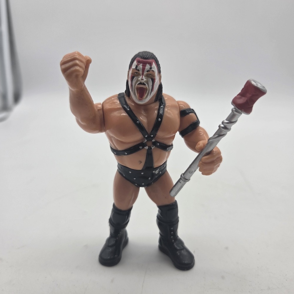 Vintage 1990 Titan Sports Hasbro Demolition Smash Figure Wrestling W/ Weapon